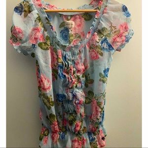 Abercrombie & Fitch Floral Blouse